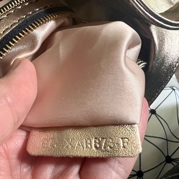 RARE NWT Valentino Garavani w/ Swarovski Crystals Nuage Bow Leather Hobo Bag - Picture 7 of 13